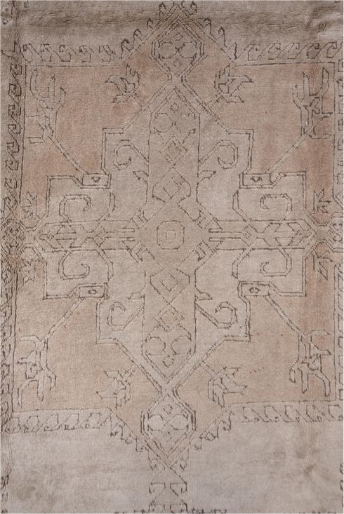 Vintage Oushak Area Rug (7' x 11')